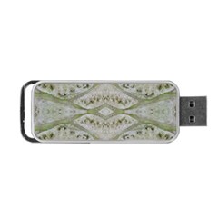 Broccoli Tree Green Portable Usb Flash (two Sides) by DeneWestUK