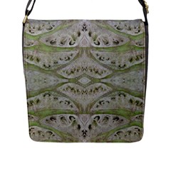 Broccoli Tree Green Flap Closure Messenger Bag (l)