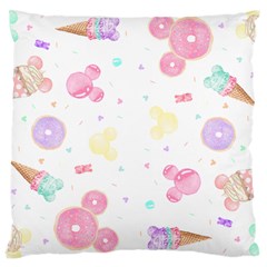 Sweet Shop Long Towel Large Cushion Case (one Side) by WonderlandMagicBathCo