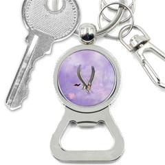 Cute Little Pegasus With Butterflies Bottle Opener Key Chains by FantasyWorld7