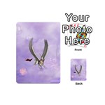 Cute Little Pegasus With Butterflies Playing Cards 54 (Mini) Back