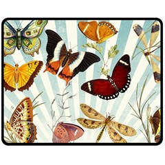 Butterfly 1064147 1920 Fleece Blanket (medium)  by vintage2030