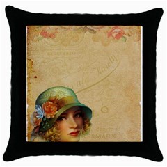 Old 1064510 1920 Throw Pillow Case (black) by vintage2030