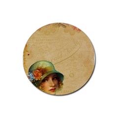 Old 1064510 1920 Rubber Coaster (round)  by vintage2030