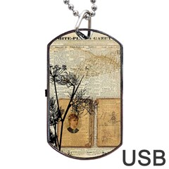 Vintage 1067751 1920 Dog Tag Usb Flash (one Side) by vintage2030