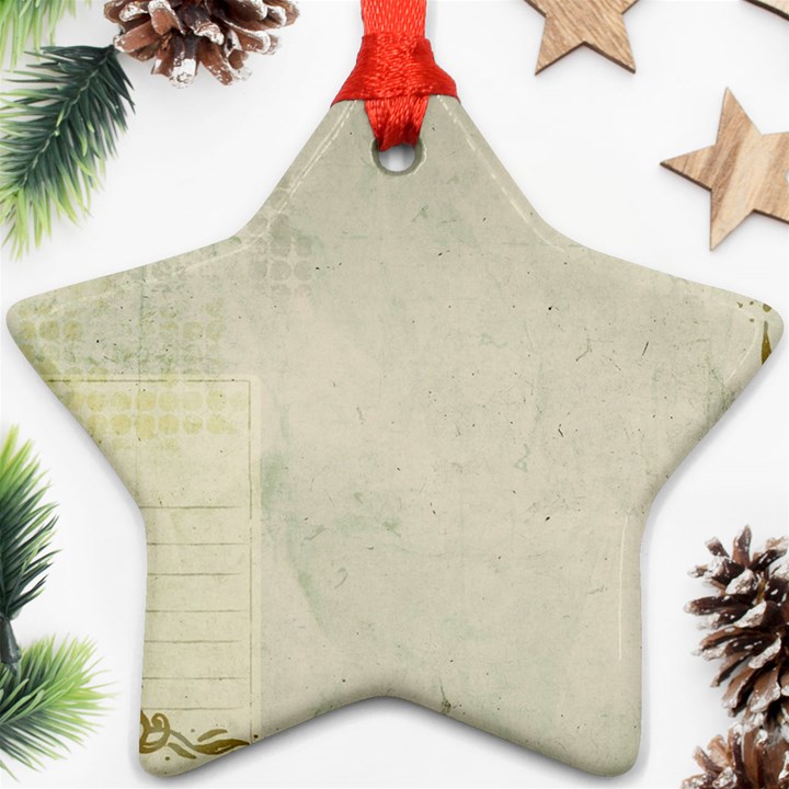 Background 1077948 1920 Star Ornament (Two Sides)