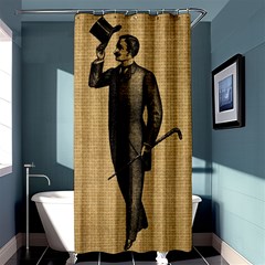 Vintage 1060202 1920 Shower Curtain 36  x 72  (Stall) 