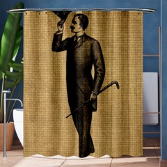 Vintage 1060202 1920 Shower Curtain 60  x 72  (Medium) 