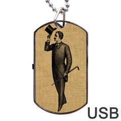 Vintage 1060202 1920 Dog Tag USB Flash (Two Sides)