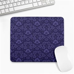 Damask Purple Large Mousepads by vintage2030