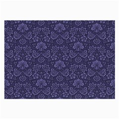 Damask Purple Large Glasses Cloth by vintage2030