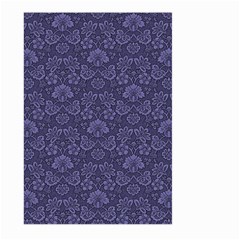 Damask Purple Large Garden Flag (two Sides) by vintage2030