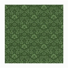 Damask Green Medium Glasses Cloth by vintage2030