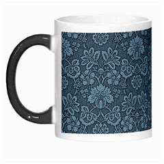 Damask Blue Morph Mugs by vintage2030