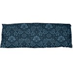 Damask Blue Body Pillow Case Dakimakura (Two Sides) Back