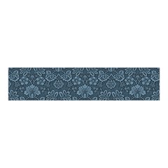 Damask Blue Velvet Scrunchie by vintage2030