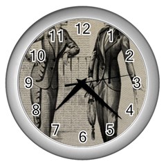 Vintage 1060195 1920 Wall Clock (silver)