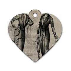 Vintage 1060195 1920 Dog Tag Heart (two Sides) by vintage2030