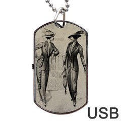 Vintage 1060195 1920 Dog Tag Usb Flash (two Sides) by vintage2030