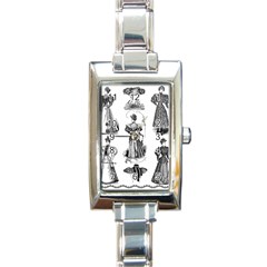 Vintage 1064131 1920 Rectangle Italian Charm Watch by vintage2030