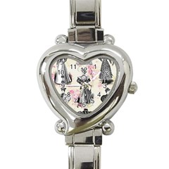 Vintage 1064132 1920 Heart Italian Charm Watch