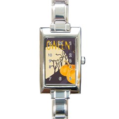 Halloween 979495 1280 Rectangle Italian Charm Watch by vintage2030