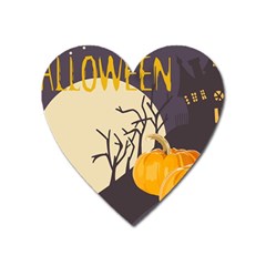 Halloween 979495 1280 Heart Magnet