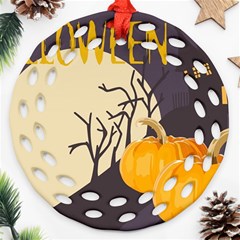 Halloween 979495 1280 Round Filigree Ornament (two Sides)