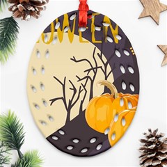 Halloween 979495 1280 Ornament (oval Filigree) by vintage2030