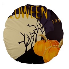 Halloween 979495 1280 Large 18  Premium Round Cushions by vintage2030