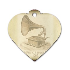 Vintage 979490 1280 Dog Tag Heart (two Sides)