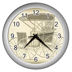 Vintage 979514 1280 Wall Clock (silver)