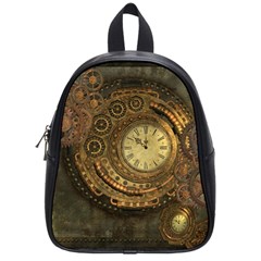 Awesome Steampunk Design, Clockwork School Bag (small) by FantasyWorld7