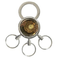 Awesome Steampunk Design, Clockwork 3-ring Key Chains