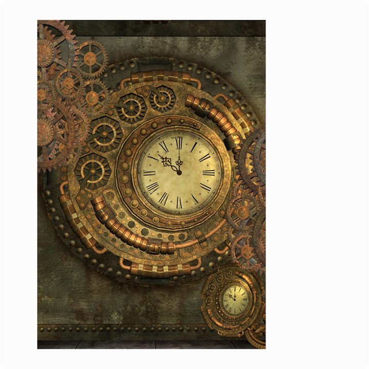 Awesome Steampunk Design, Clockwork Small Garden Flag (Two Sides)