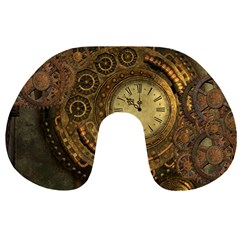 Awesome Steampunk Design, Clockwork Travel Neck Pillows by FantasyWorld7