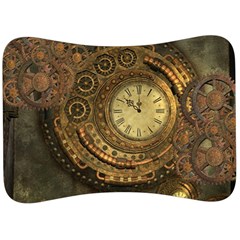 Awesome Steampunk Design, Clockwork Velour Seat Head Rest Cushion by FantasyWorld7