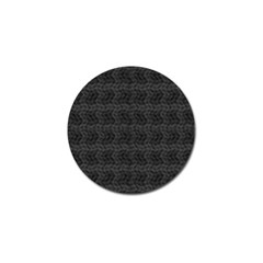 Wavy Grid Dark Pattern Golf Ball Marker (4 Pack) by dflcprints