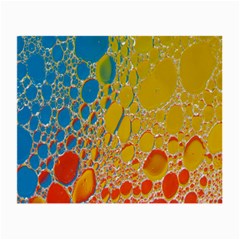 Bubbles Abstract Lights Yellow Small Glasses Cloth (2-Side)