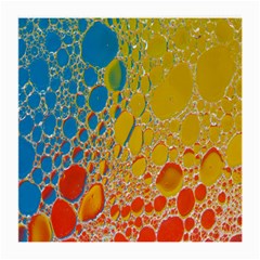 Bubbles Abstract Lights Yellow Medium Glasses Cloth