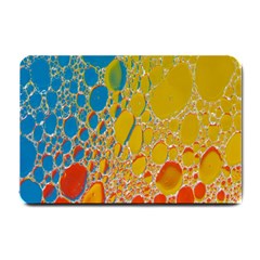 Bubbles Abstract Lights Yellow Small Doormat 