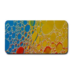 Bubbles Abstract Lights Yellow Medium Bar Mats