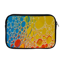 Bubbles Abstract Lights Yellow Apple MacBook Pro 17  Zipper Case