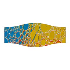 Bubbles Abstract Lights Yellow Stretchable Headband