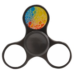 Bubbles Abstract Lights Yellow Finger Spinner