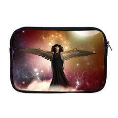 Awesome Dark Fairy In The Sky Apple Macbook Pro 17  Zipper Case by FantasyWorld7