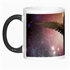 Awesome Dark Fairy In The Sky Morph Mugs by FantasyWorld7