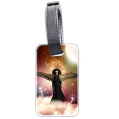 Awesome Dark Fairy In The Sky Luggage Tags (two Sides) by FantasyWorld7