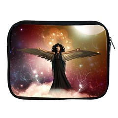 Awesome Dark Fairy In The Sky Apple Ipad 2/3/4 Zipper Cases by FantasyWorld7