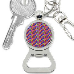 Numbers And Vowels Colorful Pattern Bottle Opener Key Chains